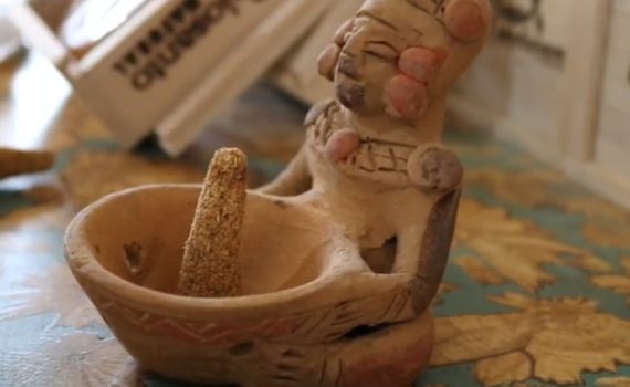 Описание процесса изготовления благовонных конусов Пало Санто (Palo Santo incence cones)