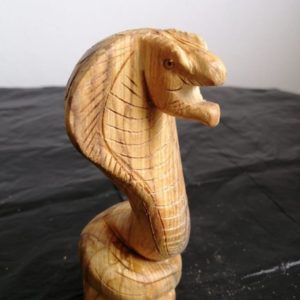 Резная фигурка из Пало Санто тотем Кобра купить