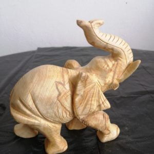 Резная фигурка тотем из древесины Пало Санто слон купить