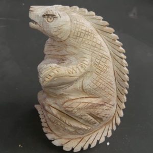 Резная фигурка тотем из Пало Санто комодский дракон купить