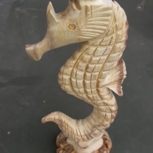 Резная фигурка тотем из Пало Санто морской конёк купить